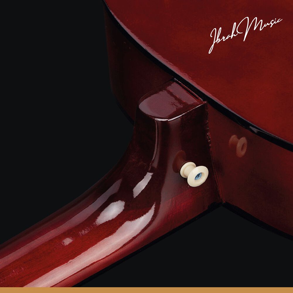 Guitarra Ac&uacute;stica Cl&aacute;sica Ibrah 39 Pulgadas Colores + Funda image number 11.0